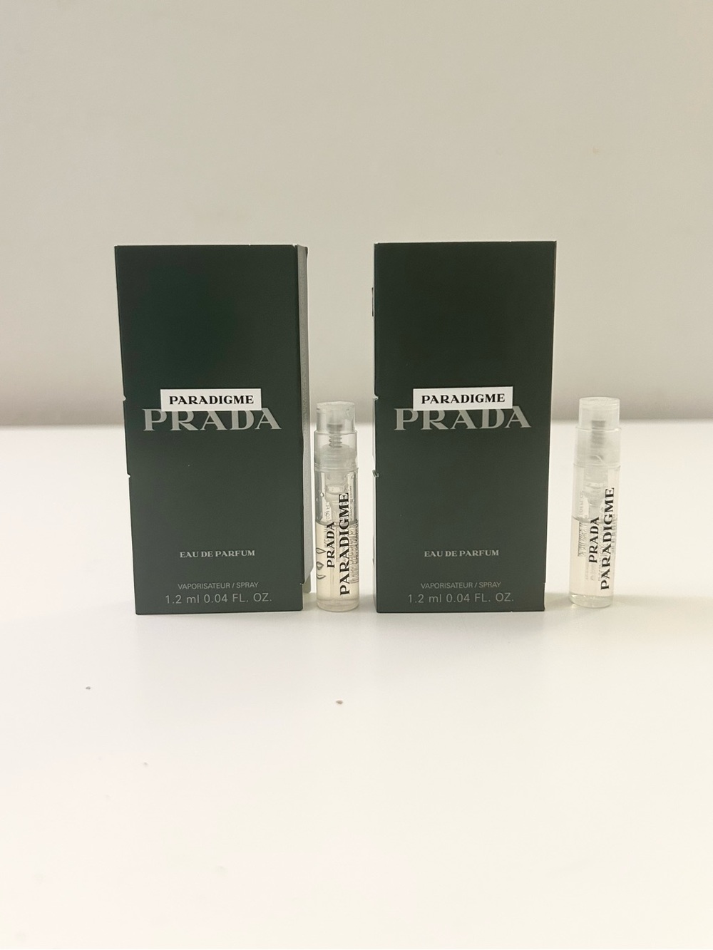 🌸PRADA Paradigme Vial Spray Sample 1.2 mL x 2
